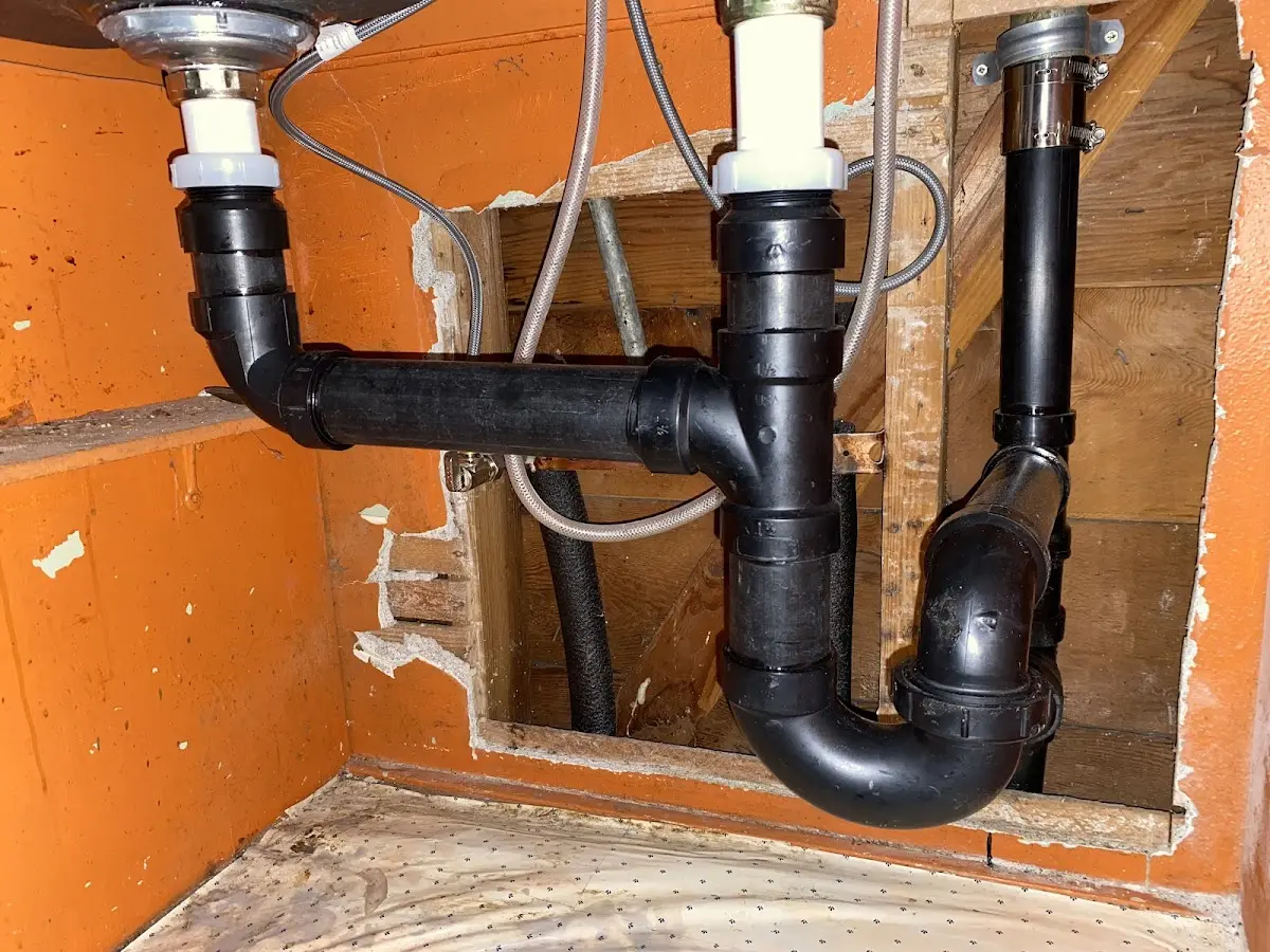 Professional Repiping Services equipment and tools on the job in Le Mars